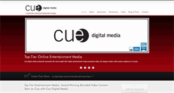 Desktop Screenshot of cuedigitalmedia.com